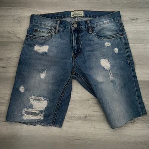 Aeropostale men’s cut off jean shorts size 30